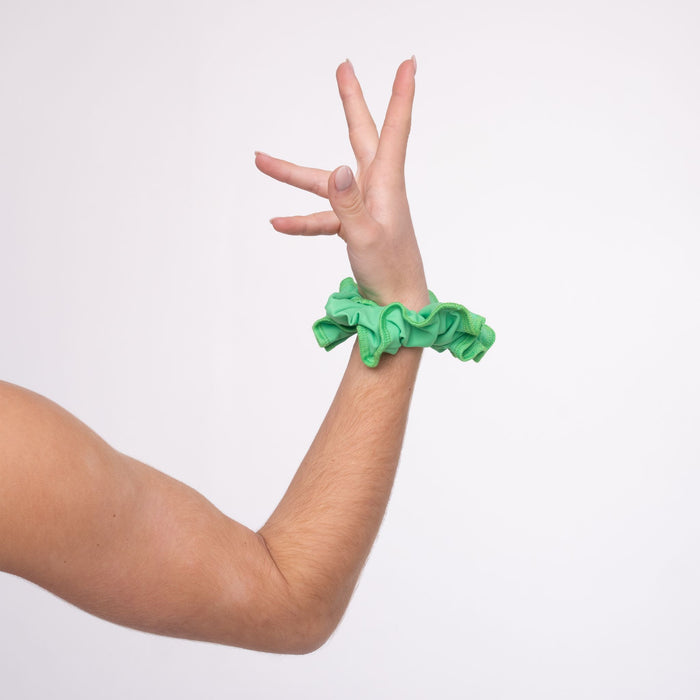 Scrunchie Verde Aurora