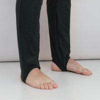 Black Plank Trousers