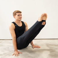 Black Plank Trousers