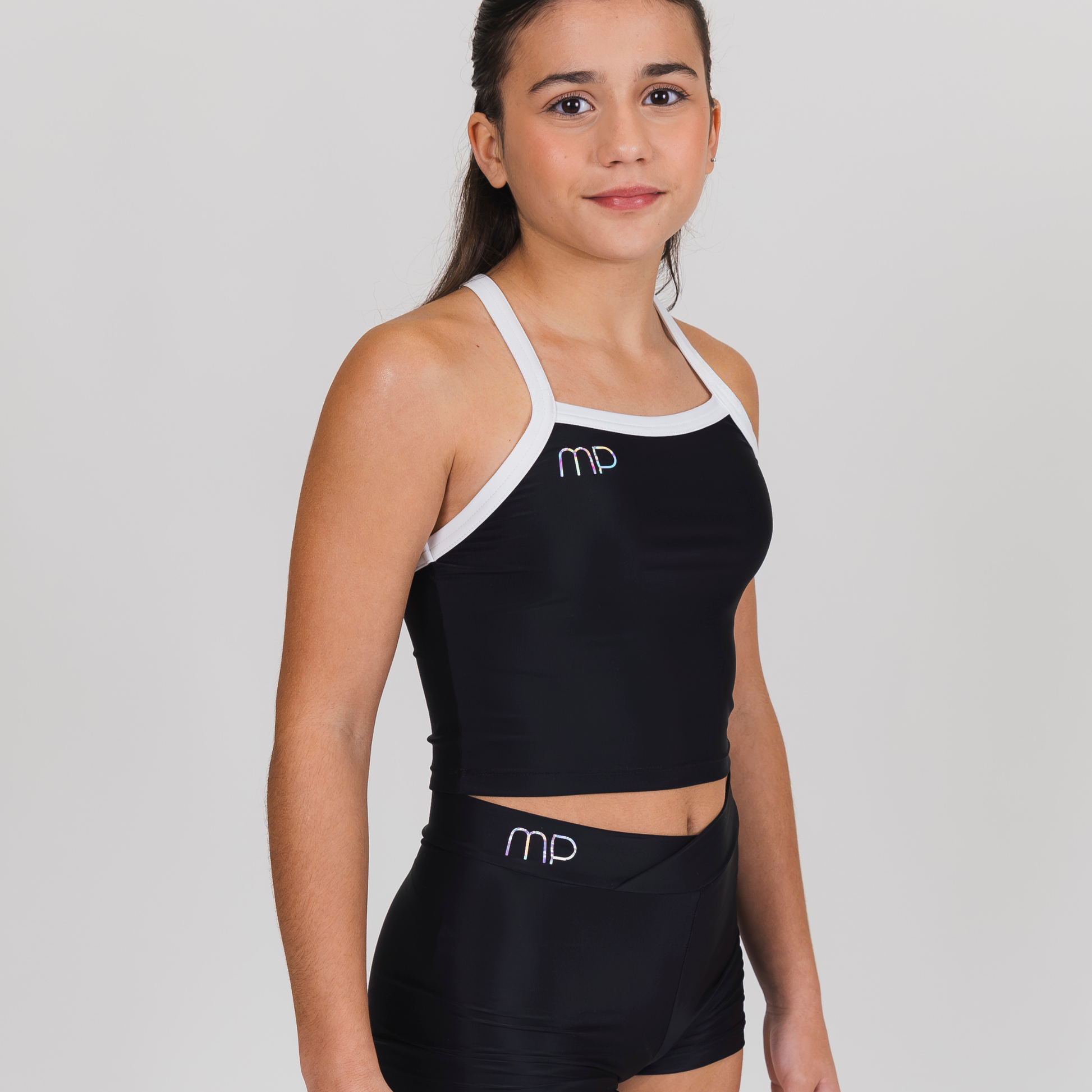 Black X-Back Top | Practice and Endurance