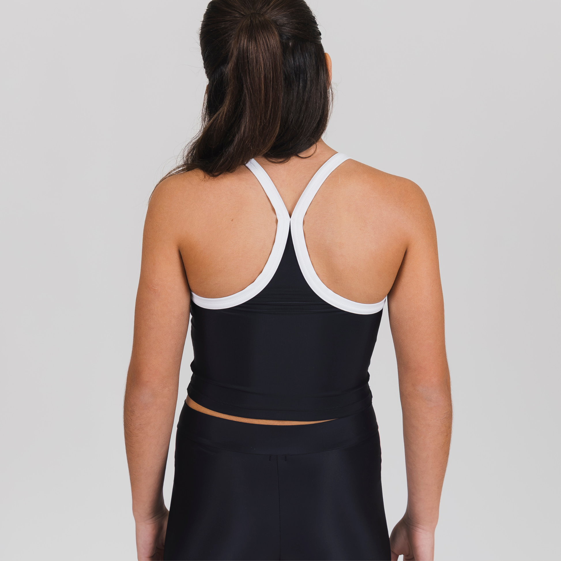 Black X-Back Top | Practice and Endurance