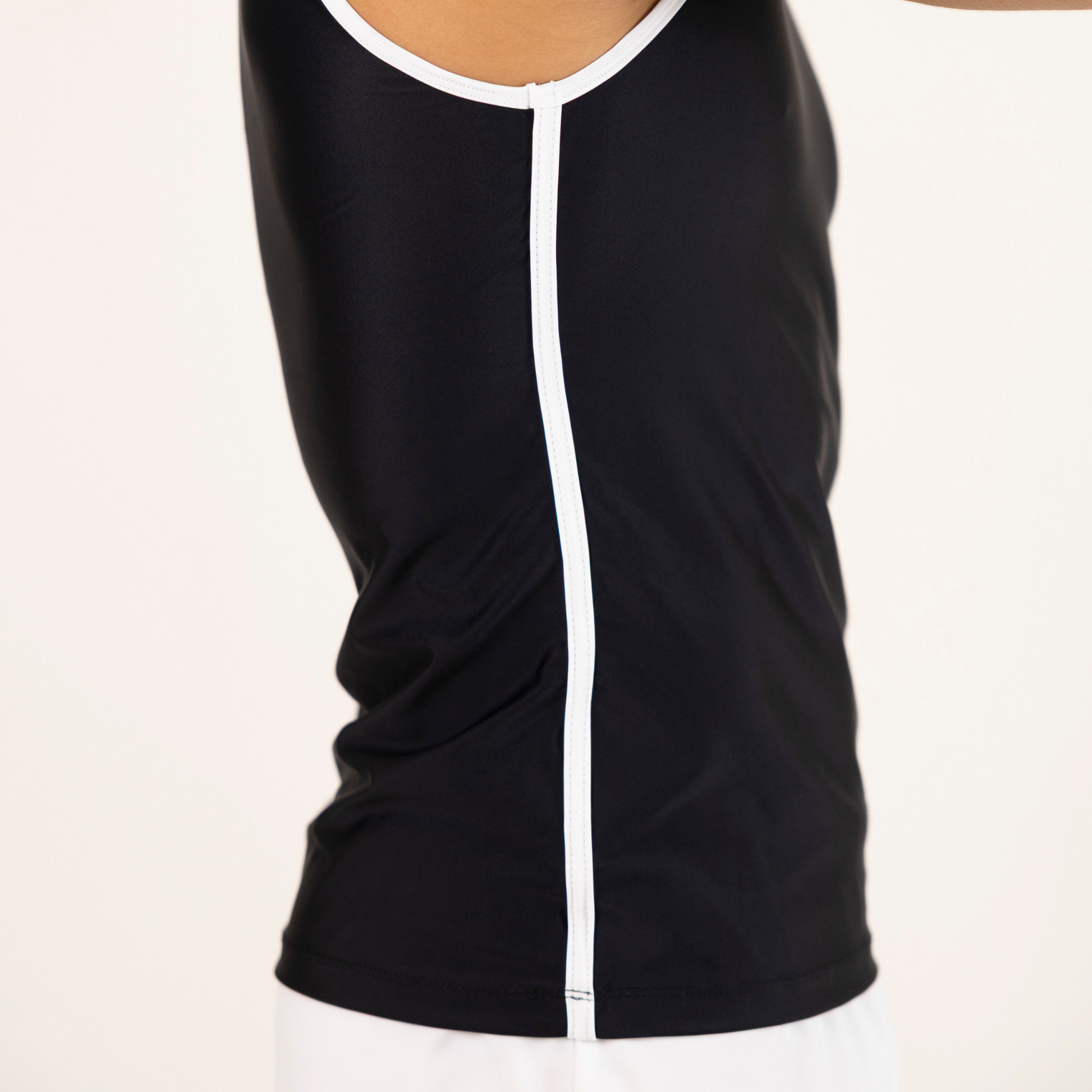 Black and White Boy Tank Top | Gymnastics Practice