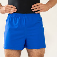 Blue Pushup Shorts