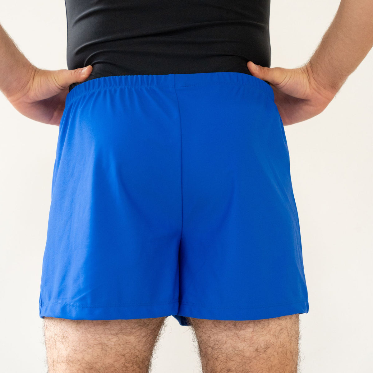 Blue Pushup Shorts