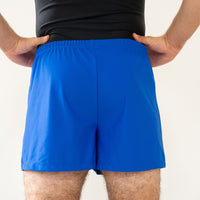 Blue Pushup Shorts