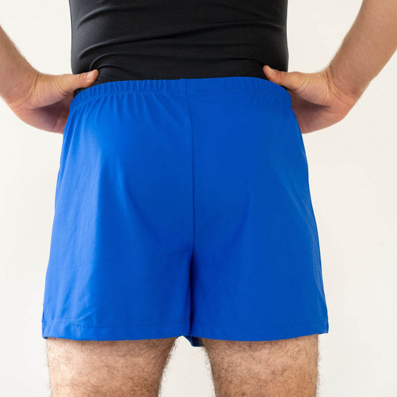 Blue Pushup Shorts