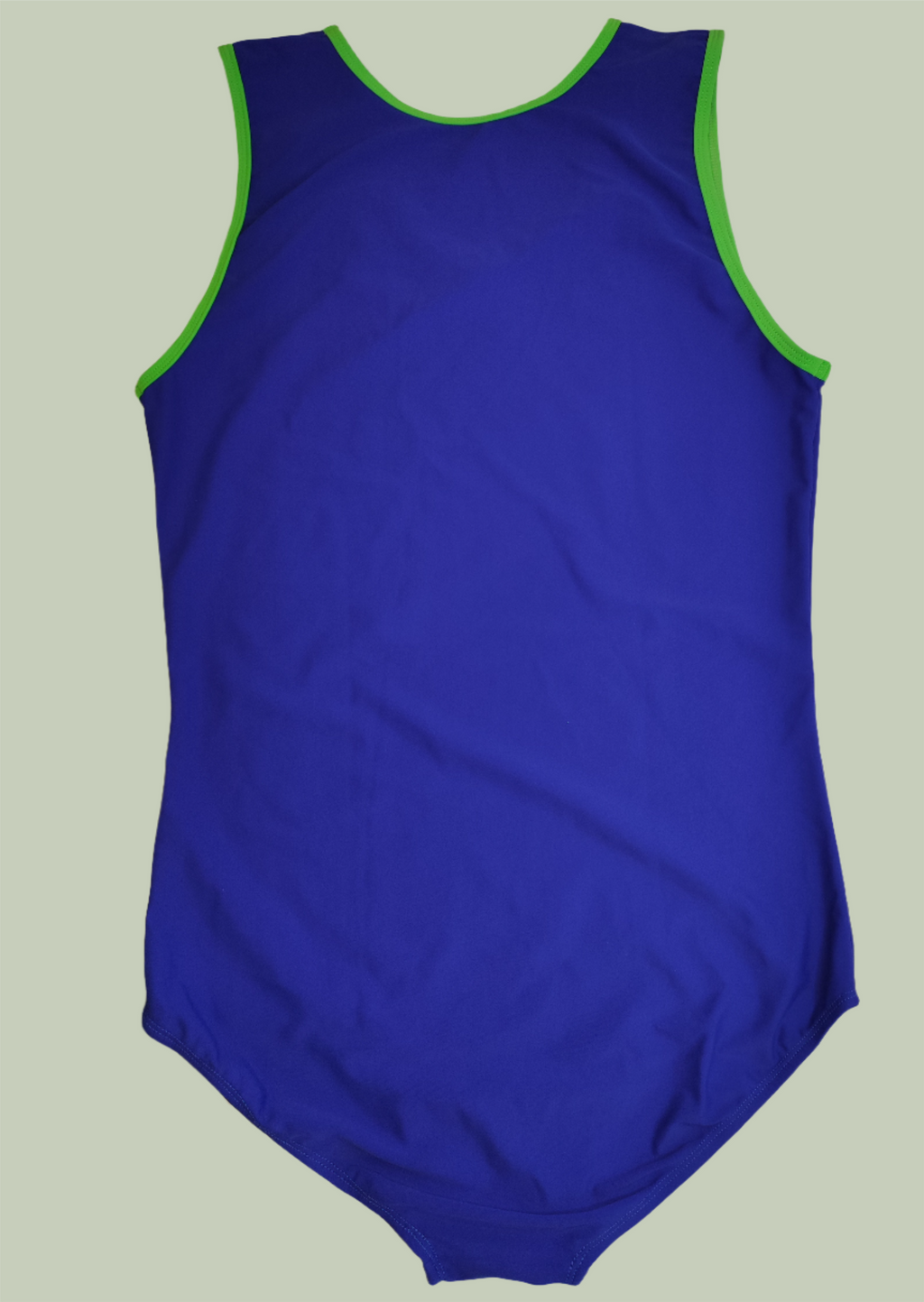 Blue and Green Aerial Leotard