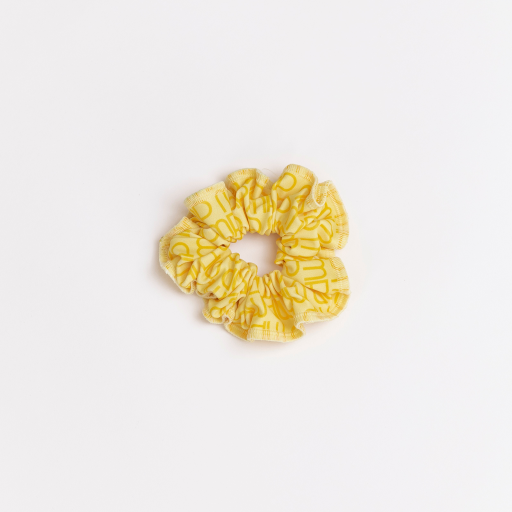 Butter Yellow Loop Scrunchie