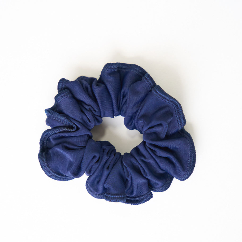 Dark Blue Scrunchie
