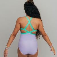 Lavender Handstand Leotard