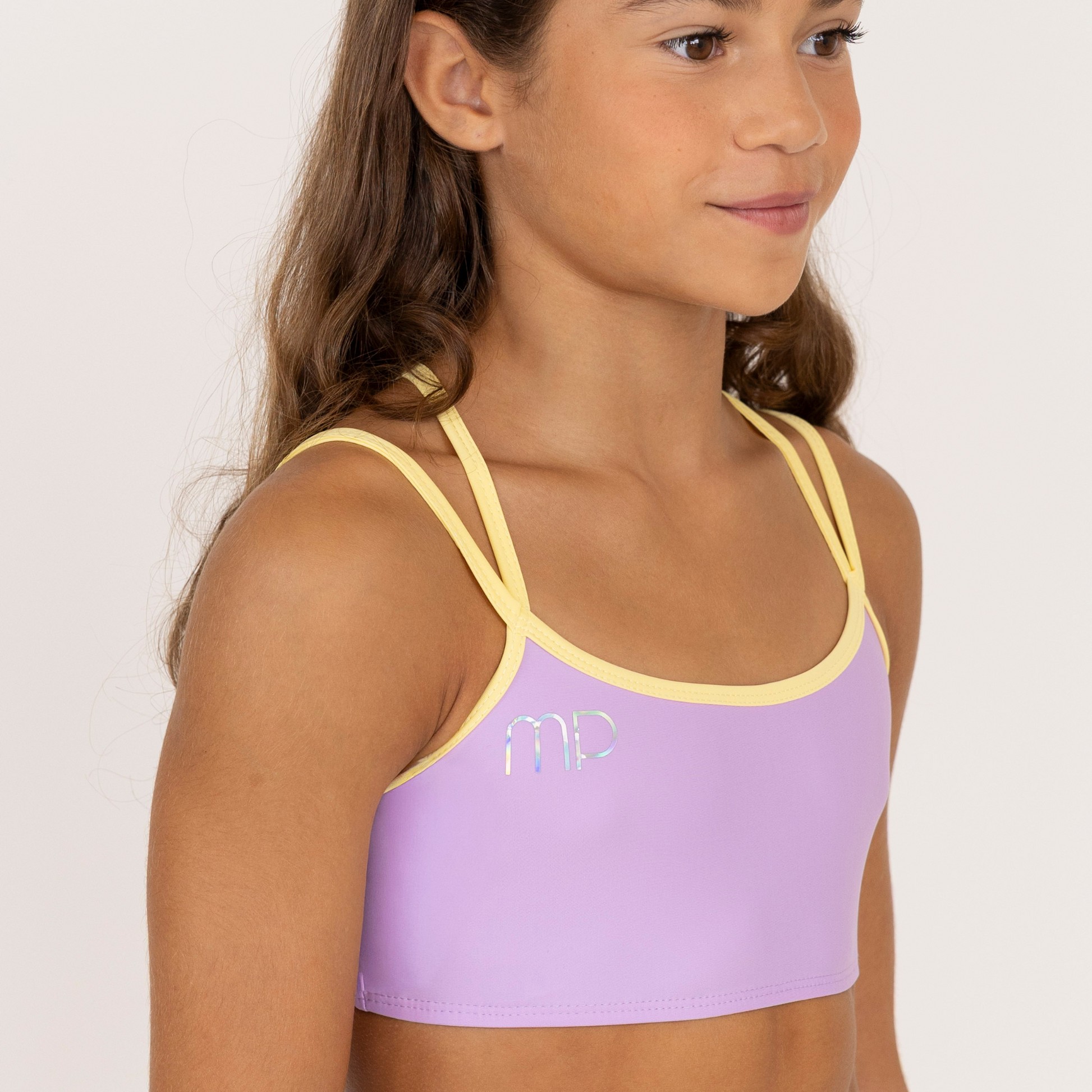 Lavender Gymnastics Crop Top | Halloween Edition