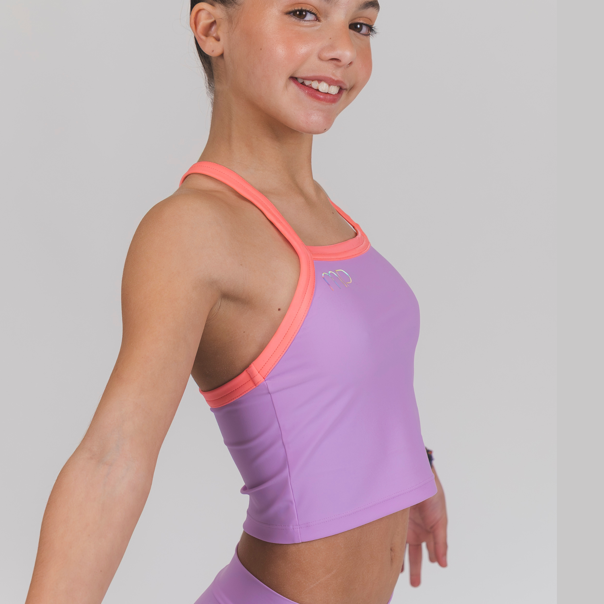 Lavender X-Back Top | Consistent Athletic Training