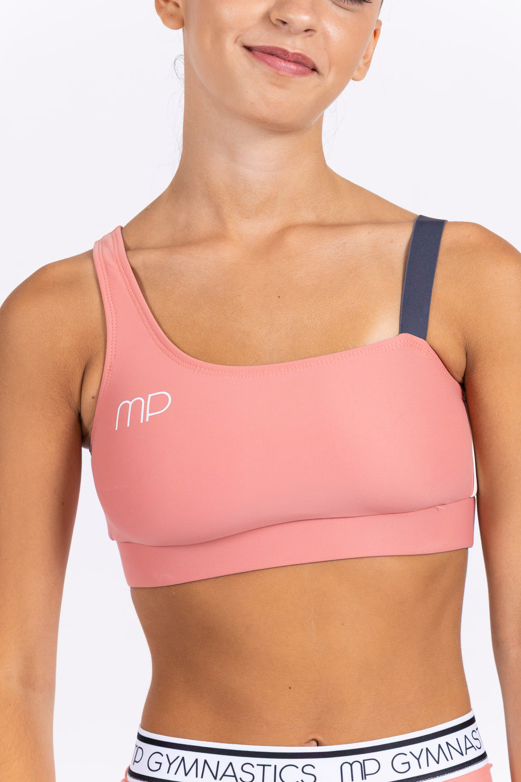 Dusty Rose One Shoulder Top