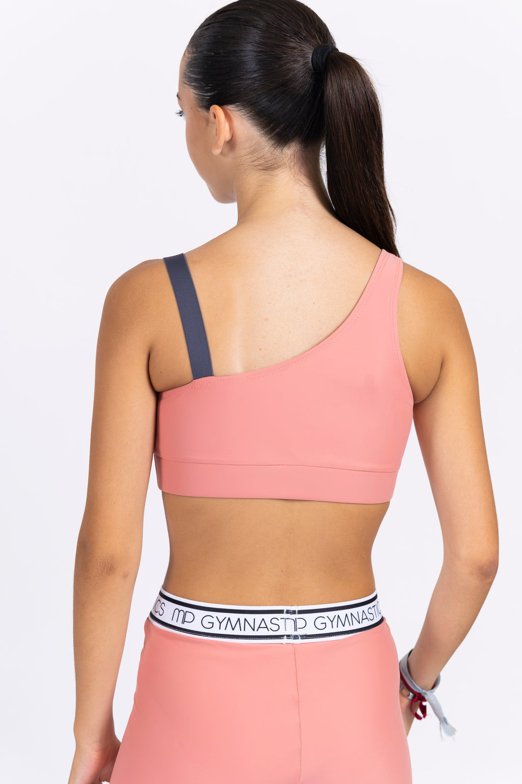 Dusty Rose One Shoulder Top