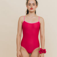 Magenta Pivot Leotard