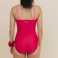 Magenta Pivot Leotard