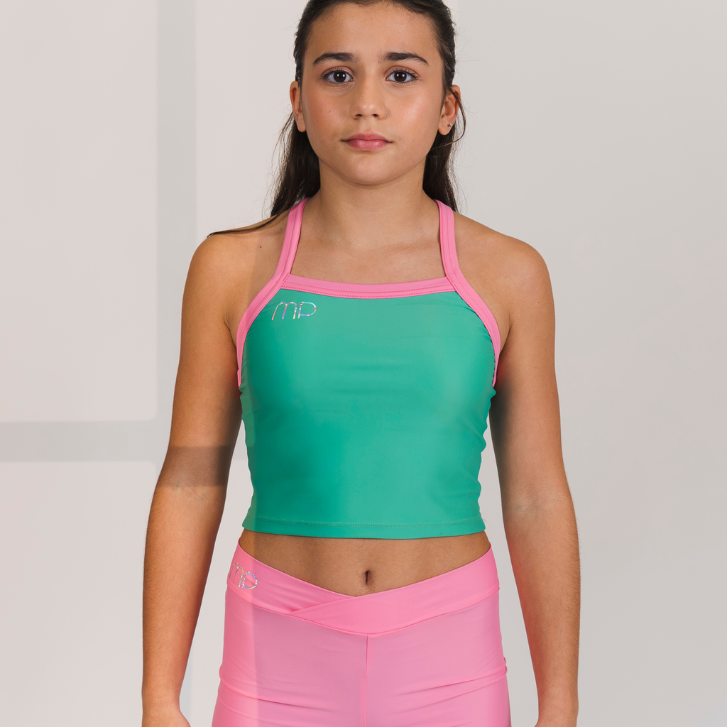 Minty Green X-Back Top | Repetition and Growth