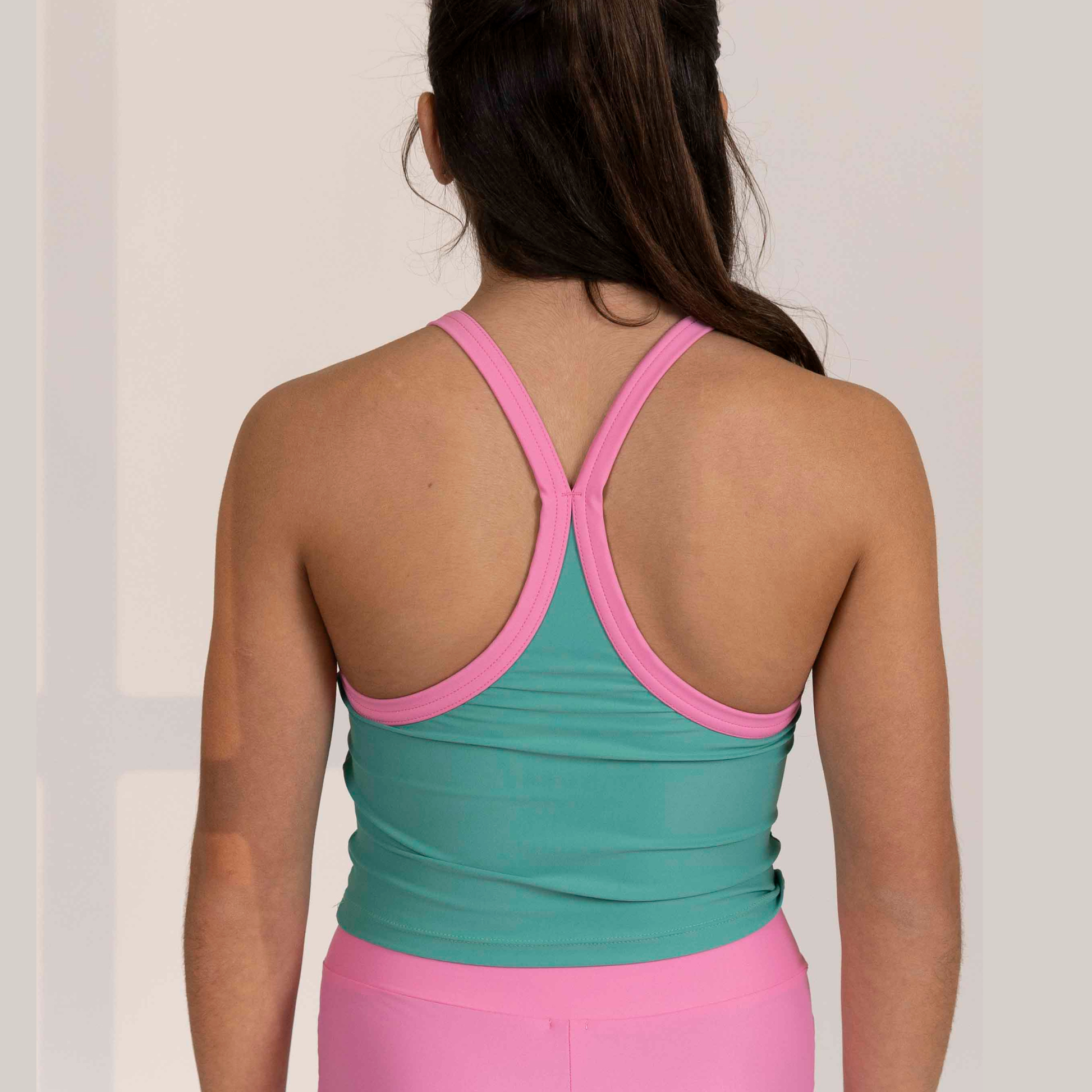 Minty Green X-Back Top | Repetition and Growth