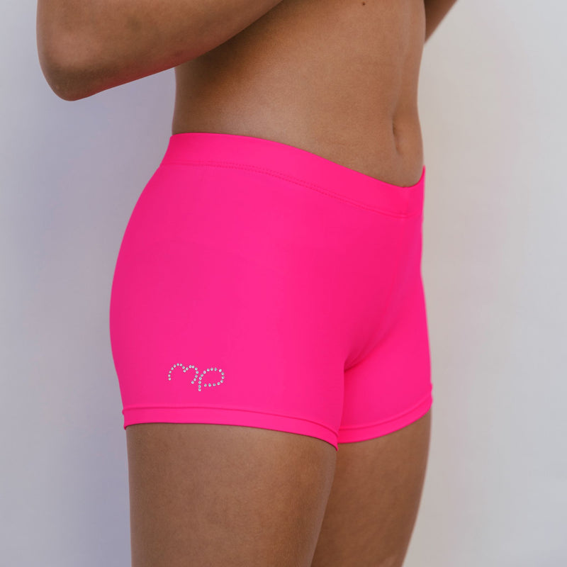 Pop Pink Twist Shorts