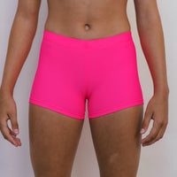 Pop Pink Twist Shorts