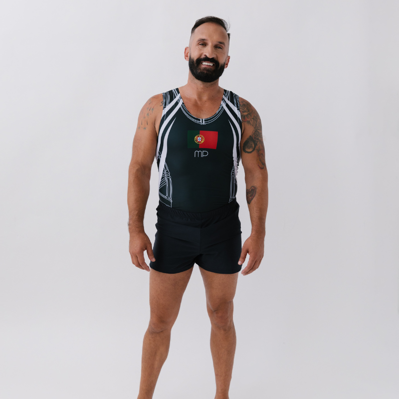 Portugal Black Leotard | Boy