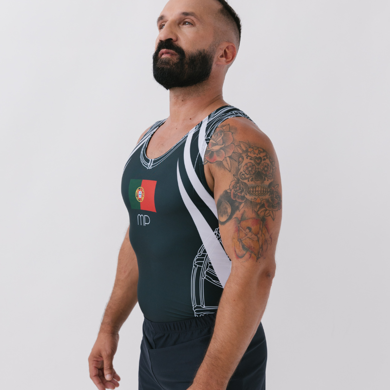 Portugal Black Leotard | Boy