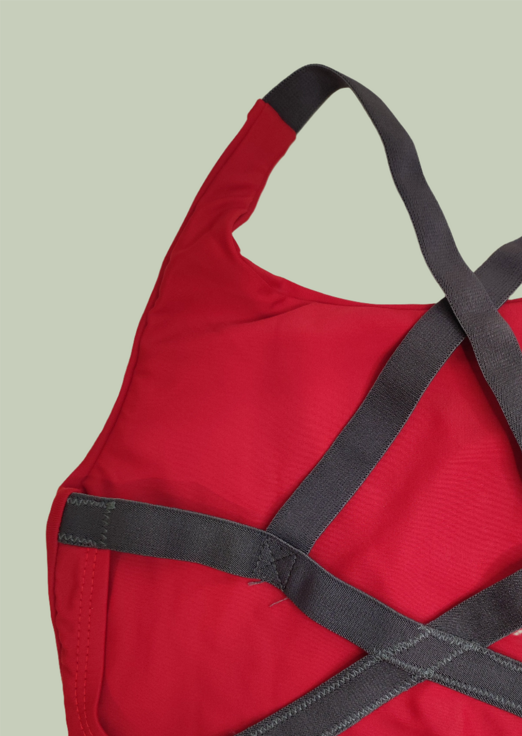 Red Handstand Leotard