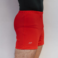 Red Pushup Shorts