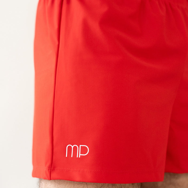 Red Pushup Shorts