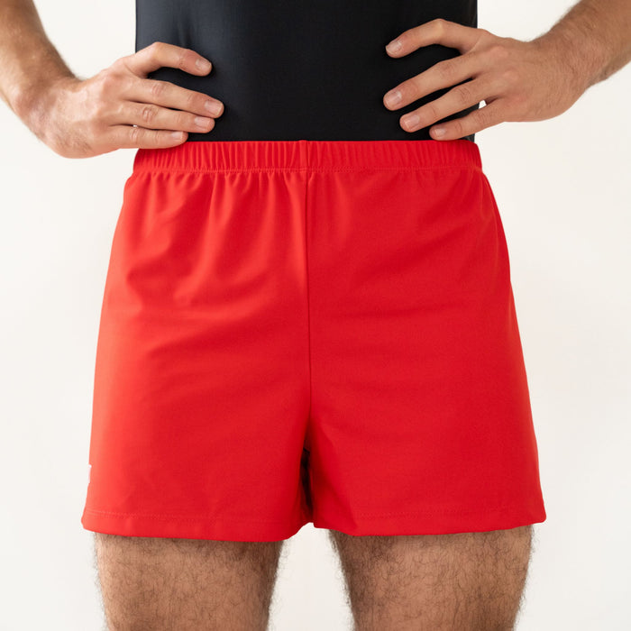 Red Pushup Shorts