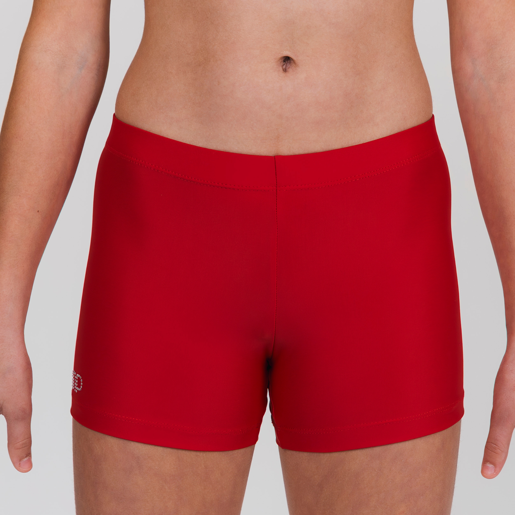 Deep Red Shorts | Practice and Support