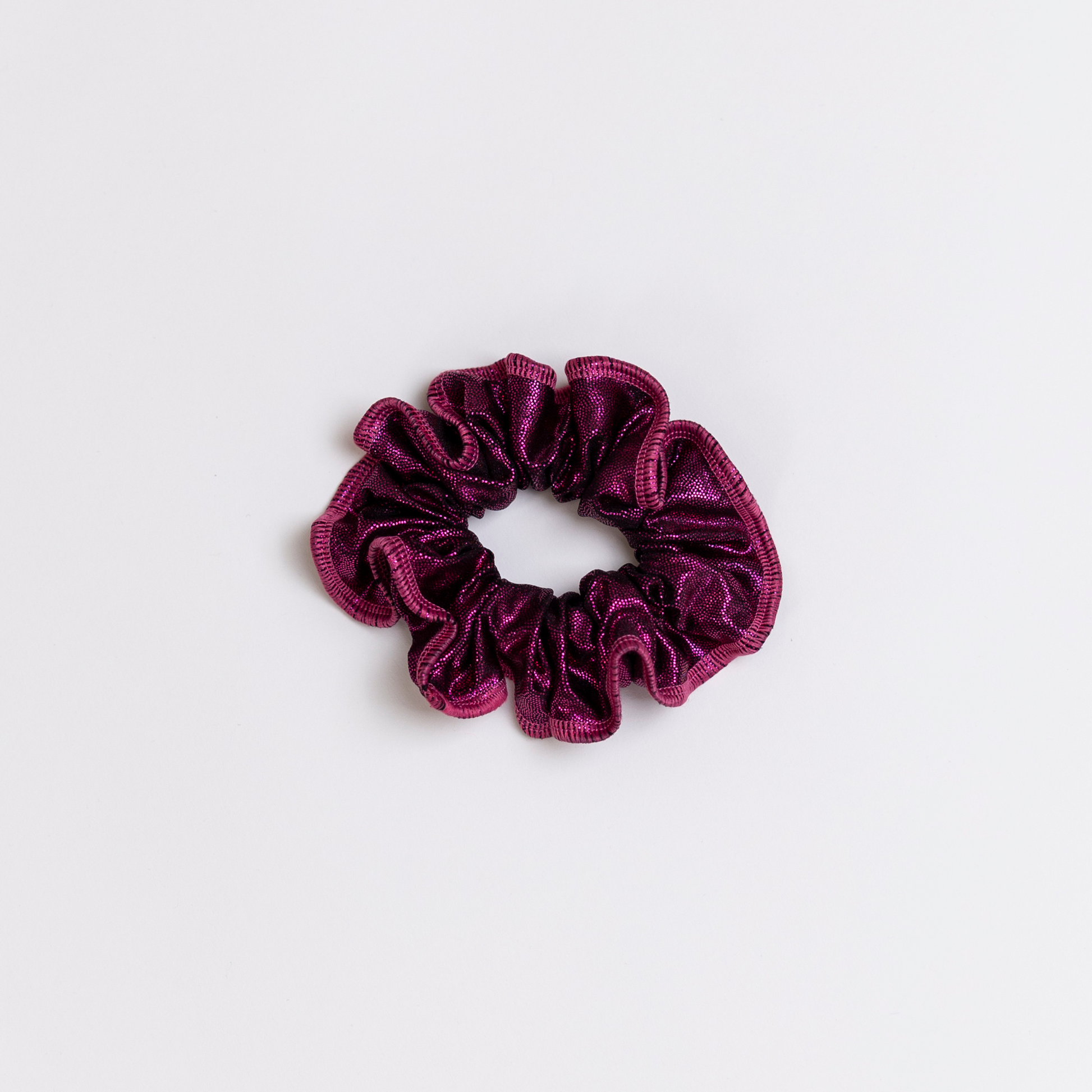 Shine Burgundy Scrunchie 
