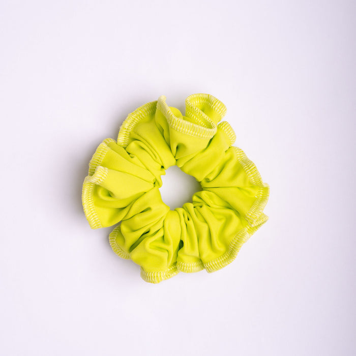 Sunny Green Scrunchie