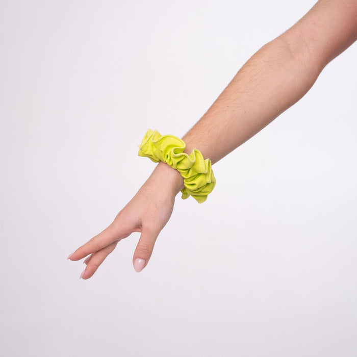Sunny Green Scrunchie