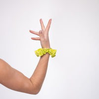 Wild Green Scrunchie