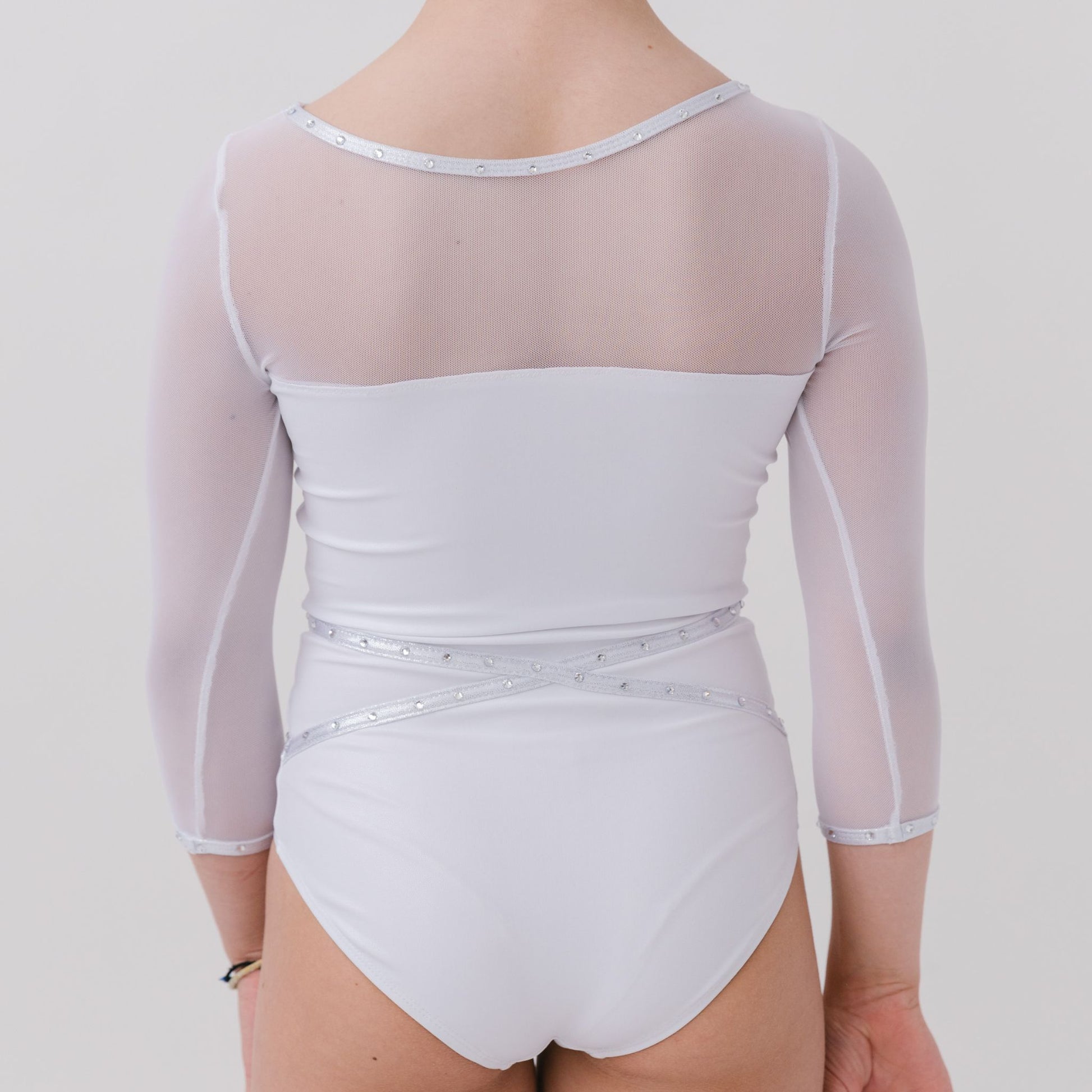 White Wonder Girl Leotard