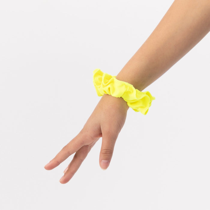 Scrunchie Amarelo Fluo