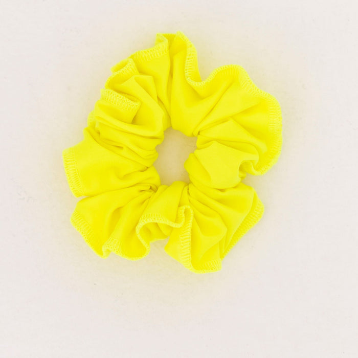 Scrunchie Amarelo Fluo