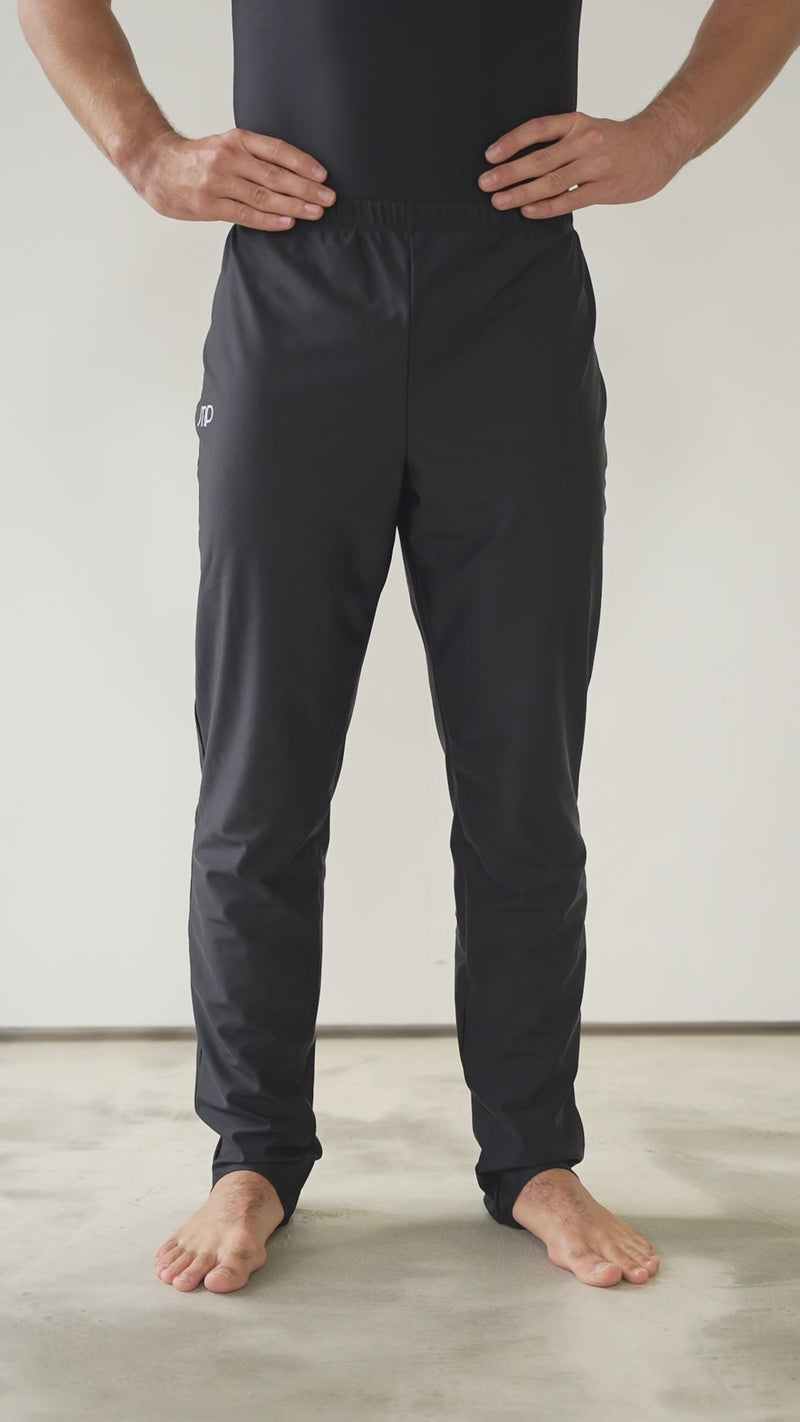 Black Plank Trousers