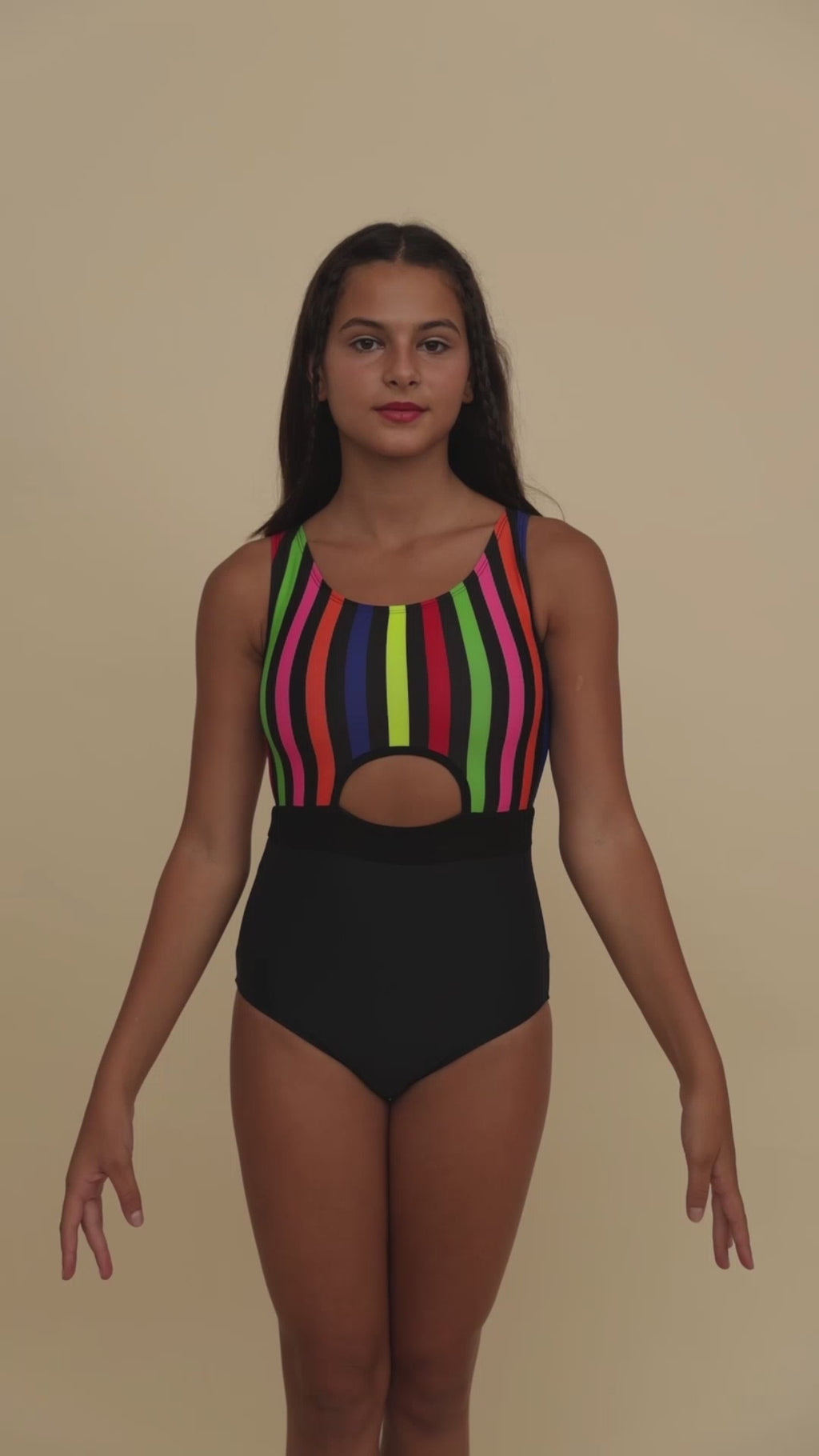 Stripes Bold Leotard