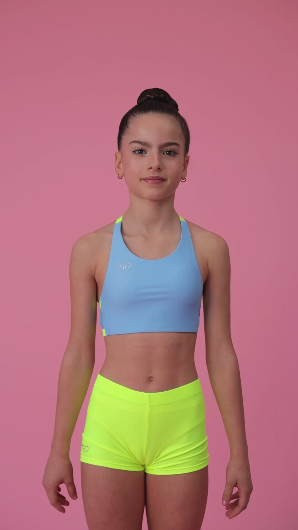 Pastel Blue Handstand Top