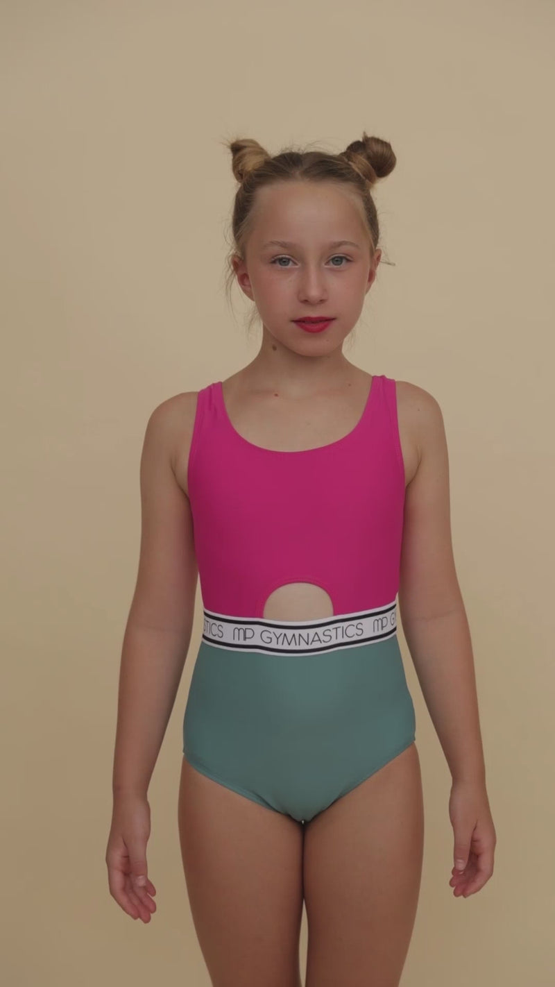 Cotton Candy  Bold Leotard
