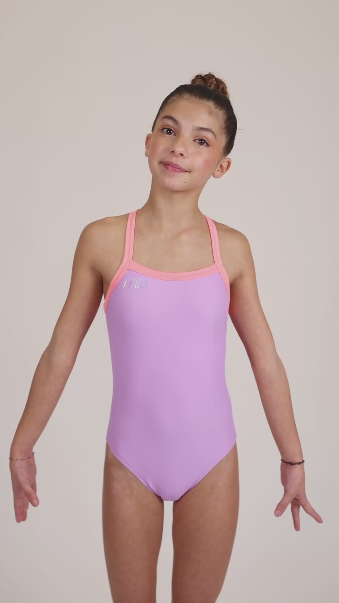 Lavender X-Back Leotard | Skill Development