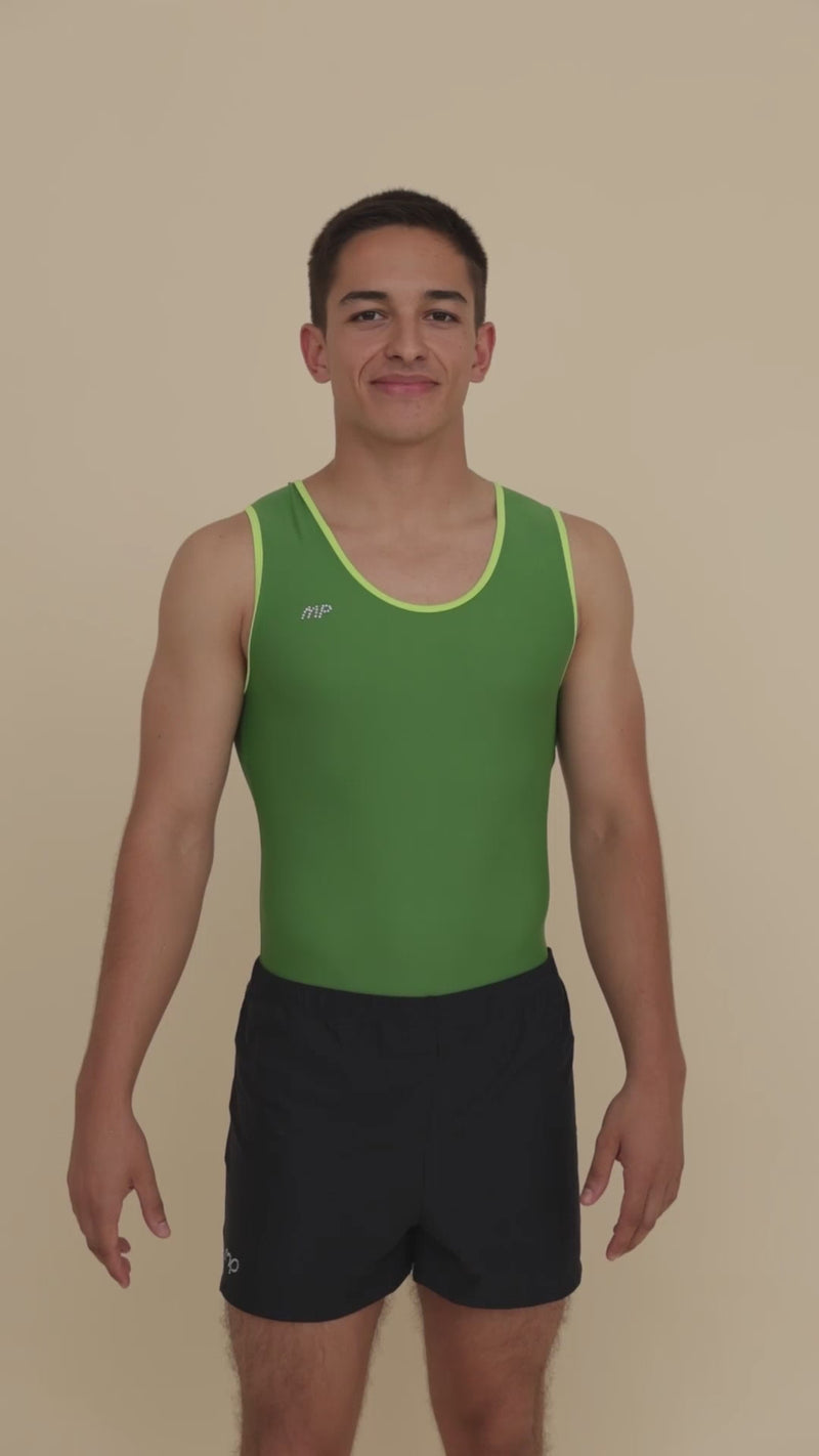 Olive Green Aerial Leotard