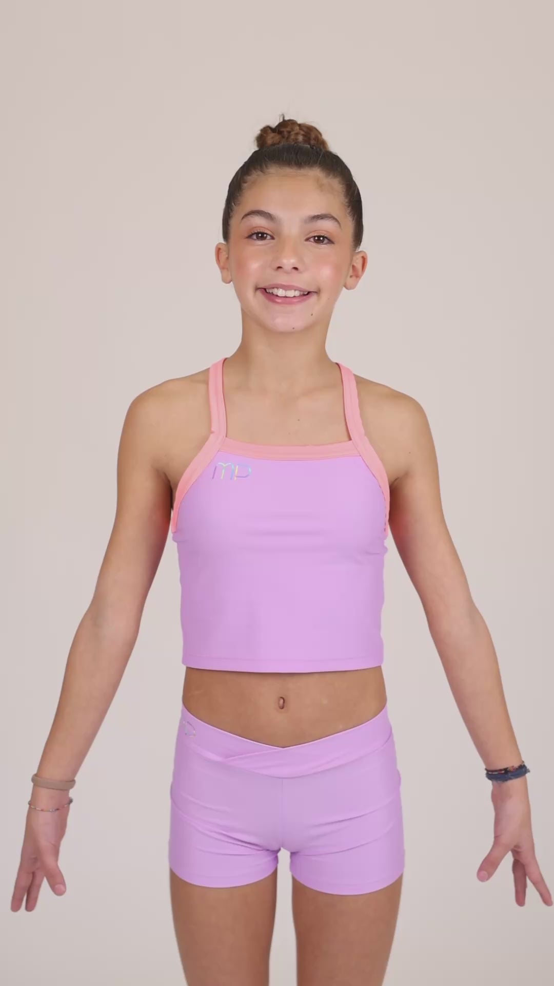 Lavender X-Back Top | Consistent Athletic Training