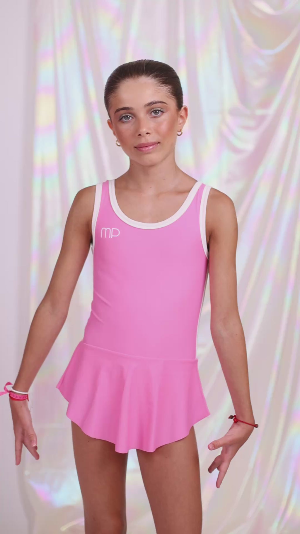 Pink Skirted Leotard