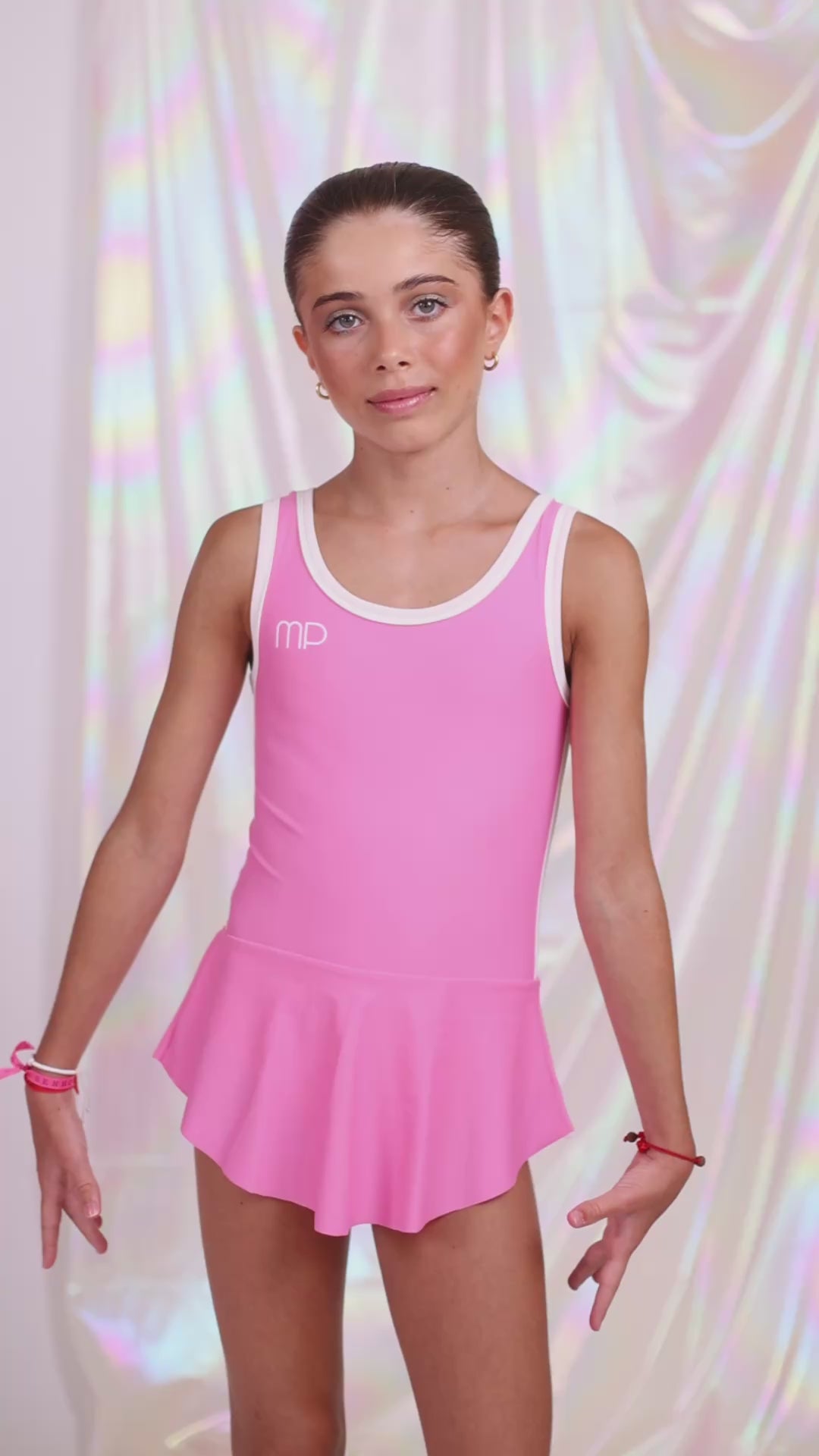 Pink Skirted Leotard