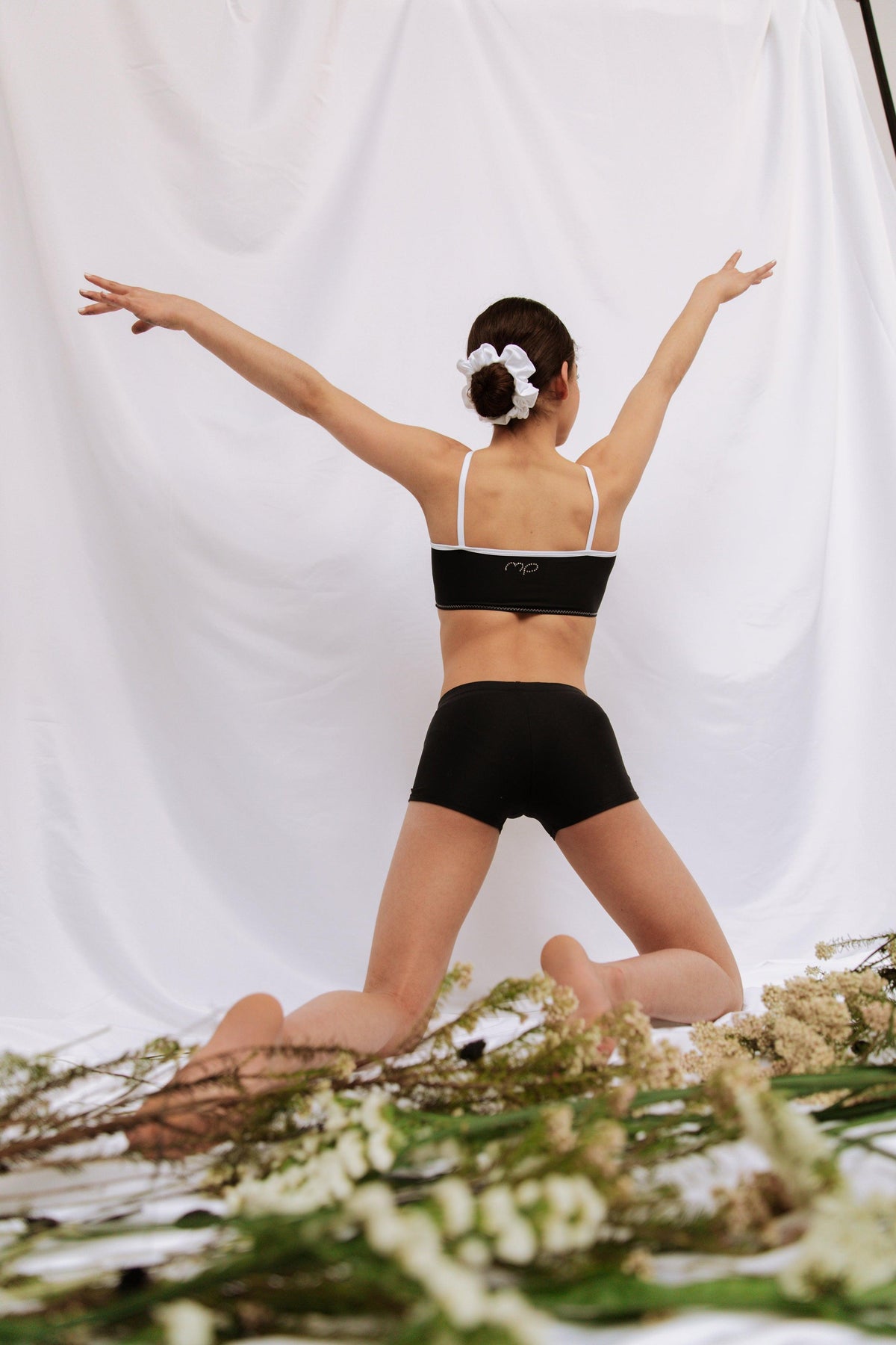 Black Pivot Top - MP Gymnastics