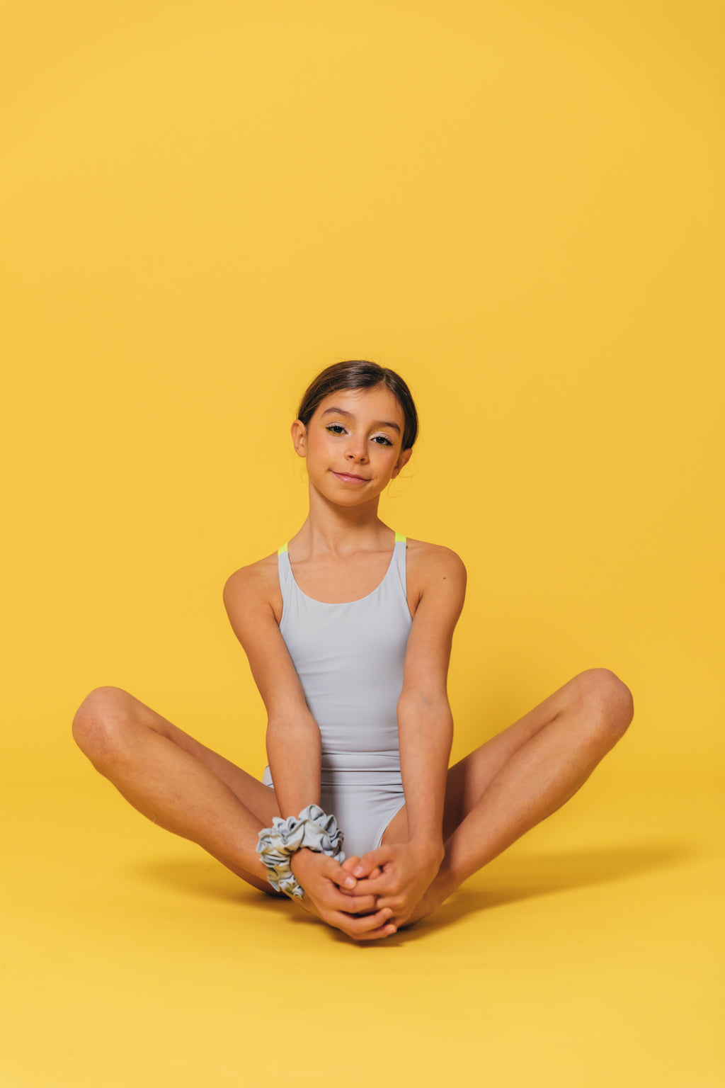 Grey Handstand Leotard - MP Gymnastics