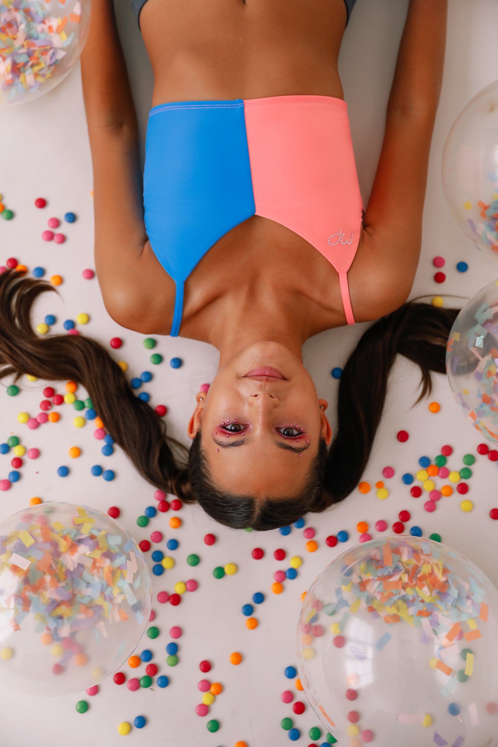 Marshmallow Swirl Top - MP Gymnastics